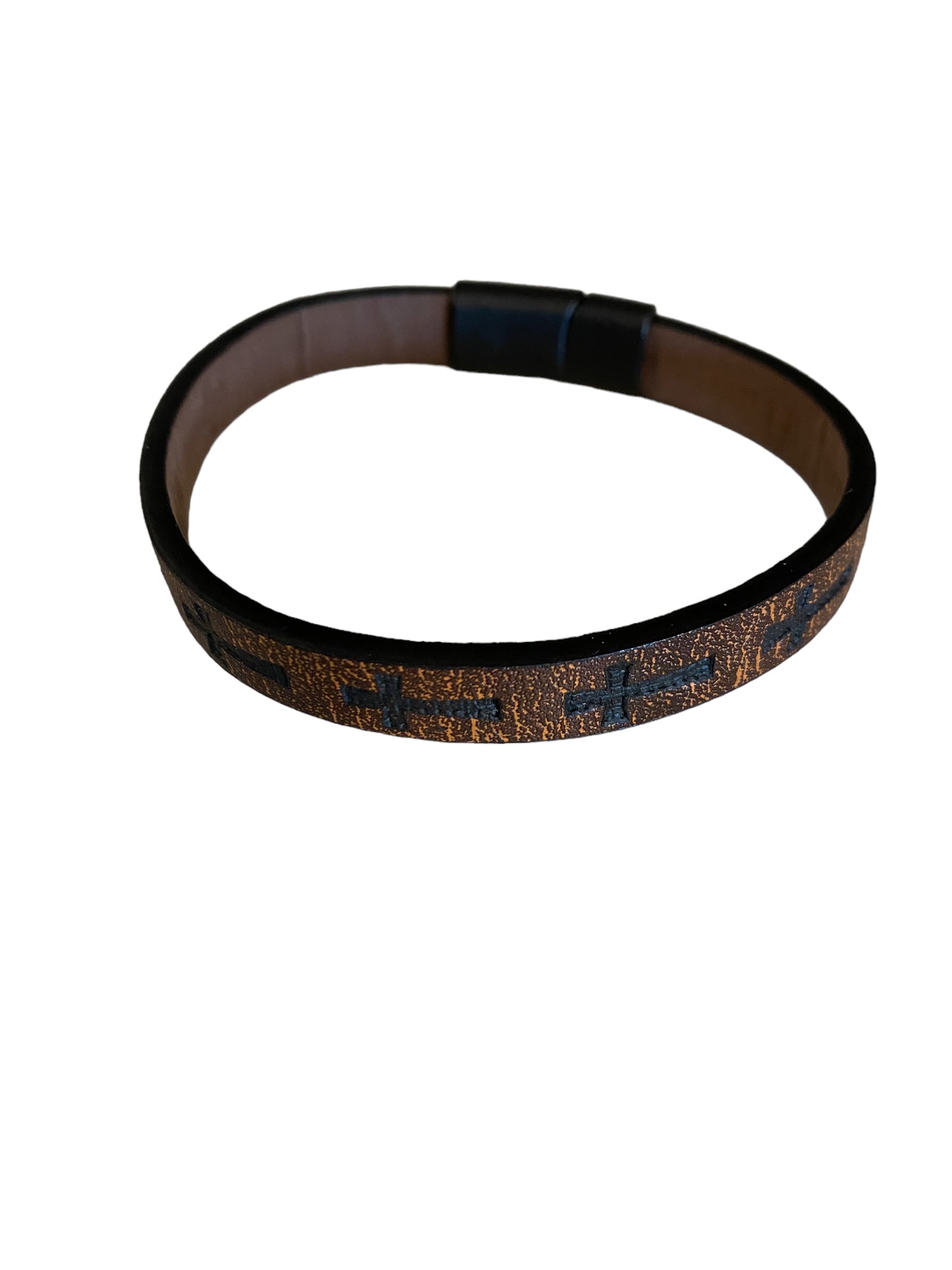 Multi Cross Leather Band