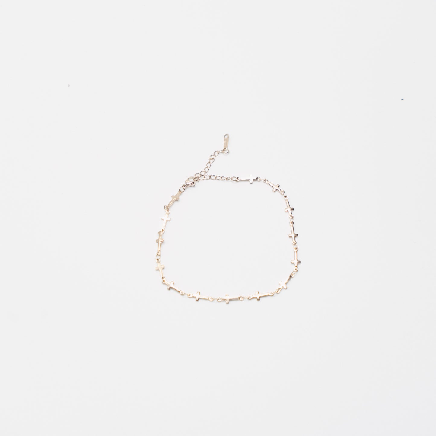 Multi Cross Anklet