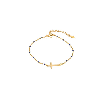Enamel Beaded Bracelet