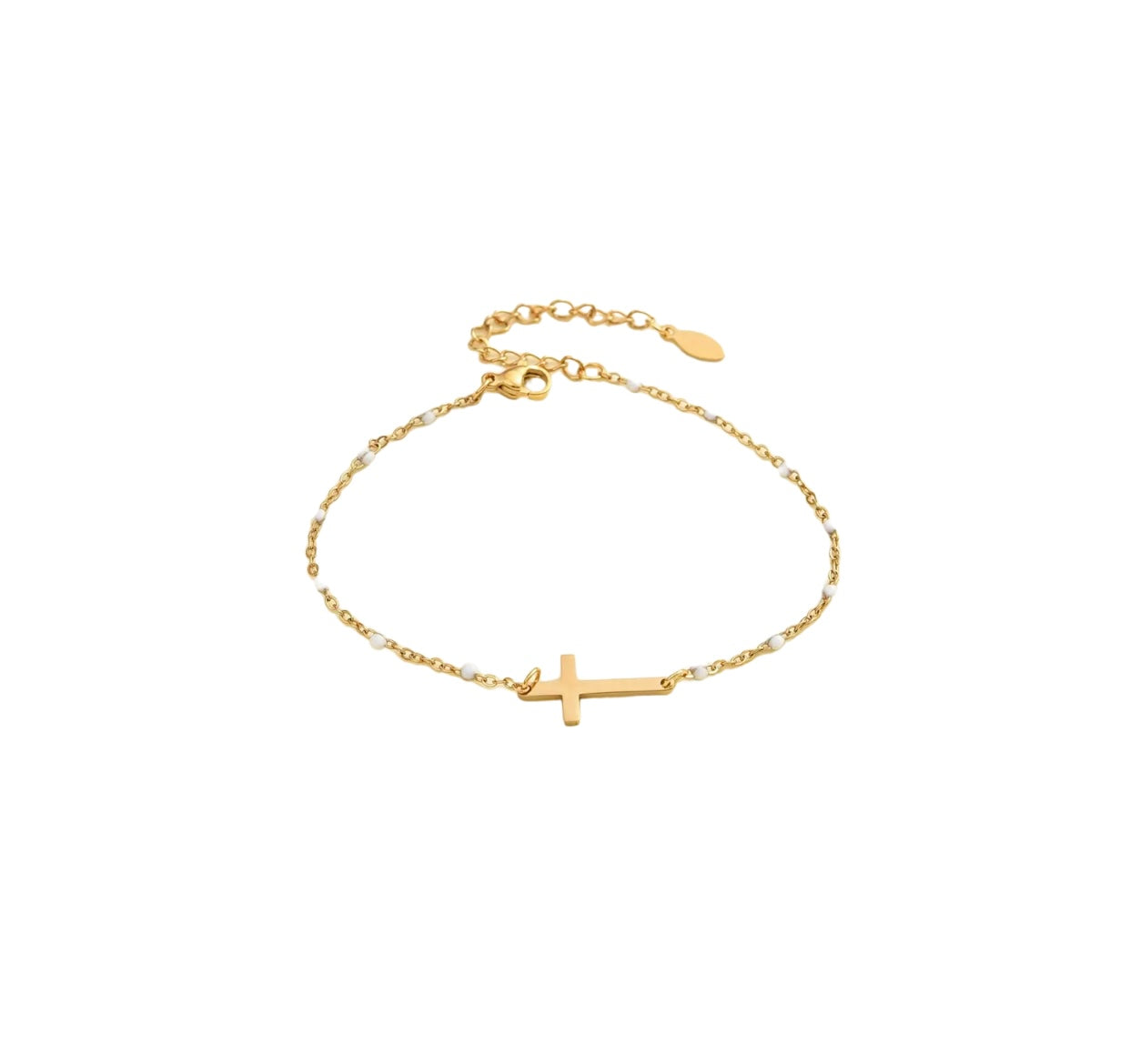 Enamel Beaded Bracelet
