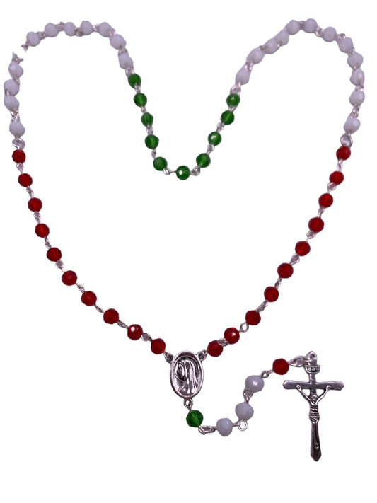 Rosary Crystal Bead Italian