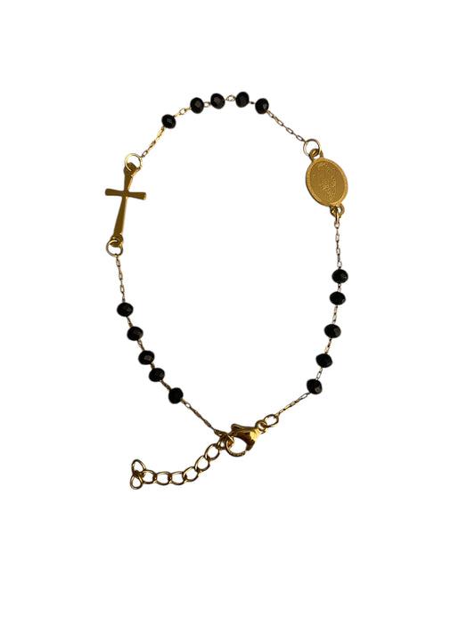 Crystal Rosary Bracelet