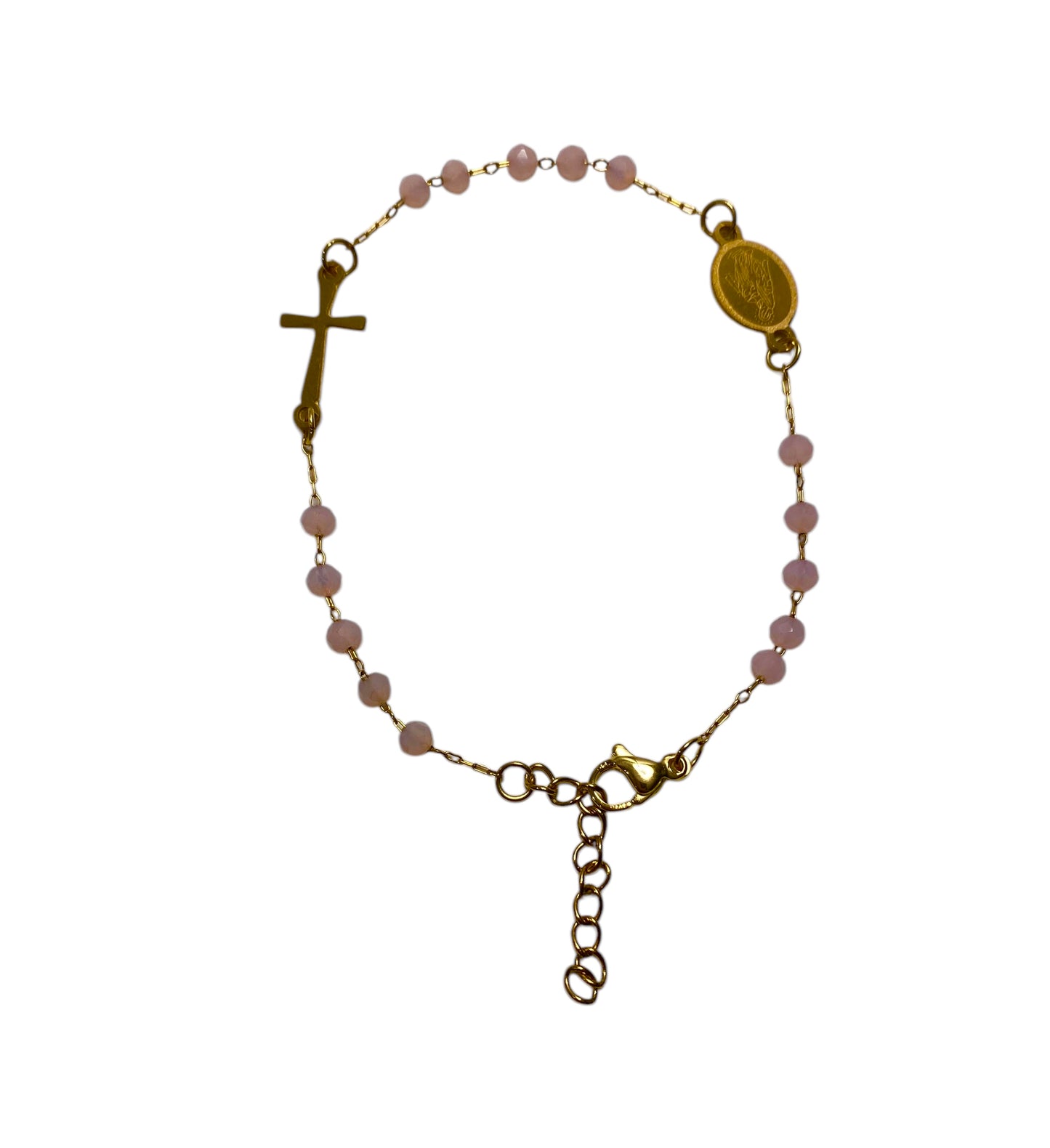 Crystal Rosary Bracelet