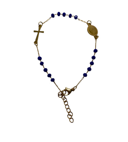Crystal Rosary Bracelet