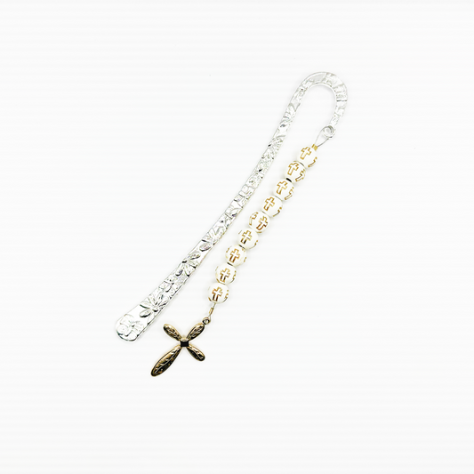 Beaded Cross Bookmark
