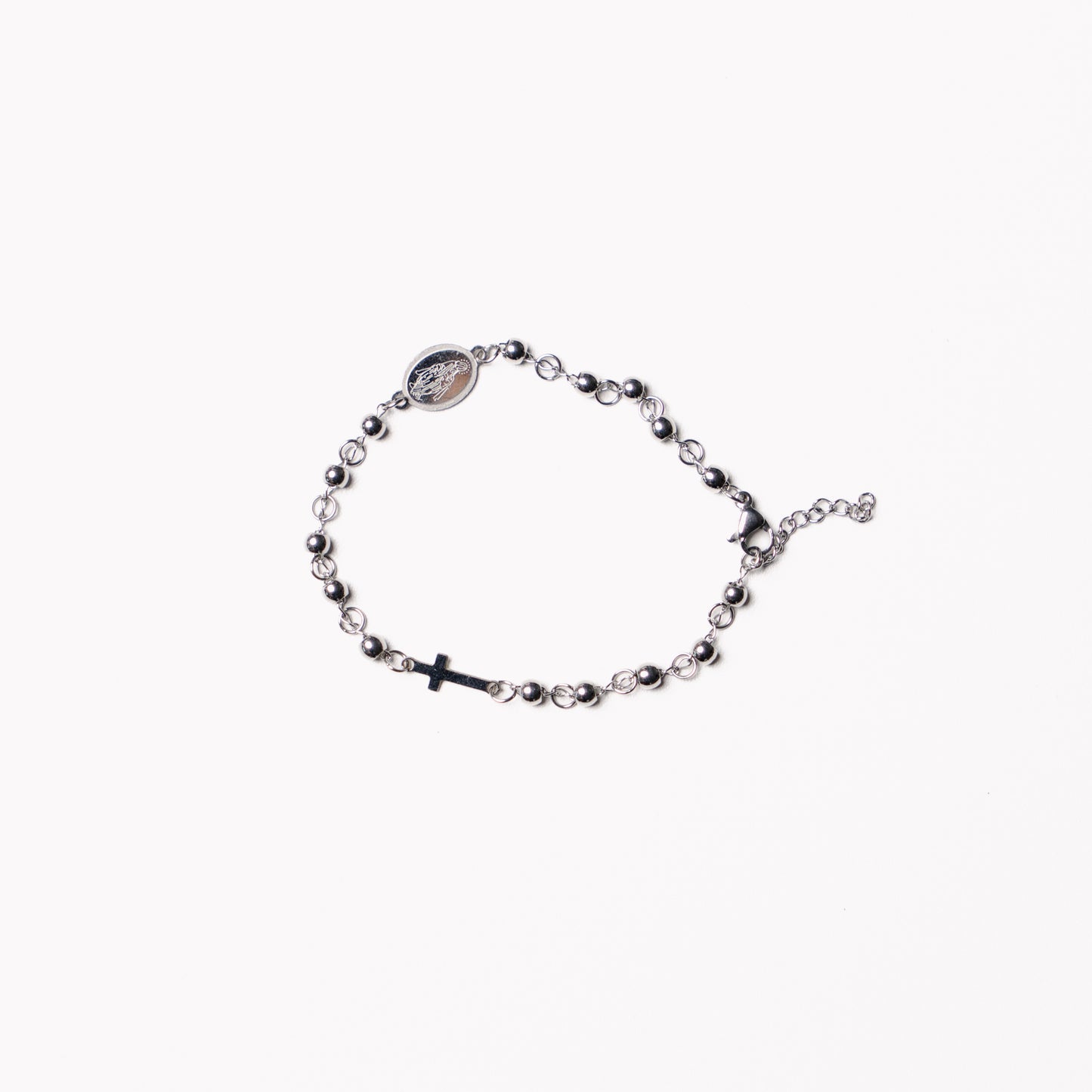 Beaded Rosary  Bracelet