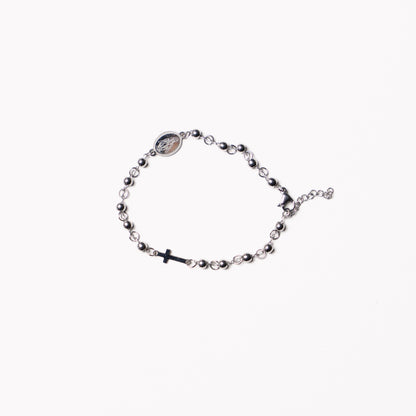 Beaded Rosary  Bracelet