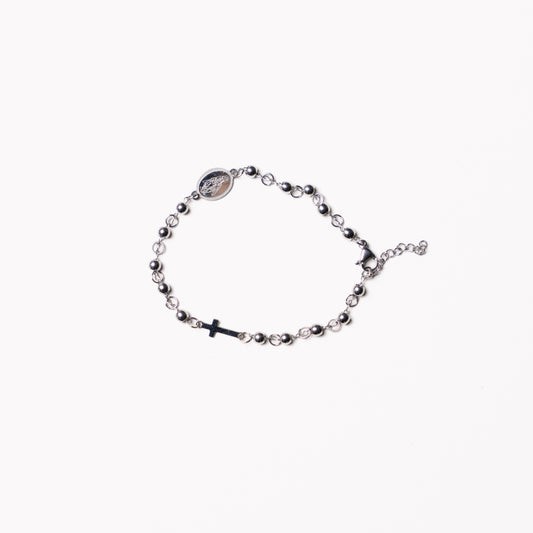 Beaded Rosary  Bracelet