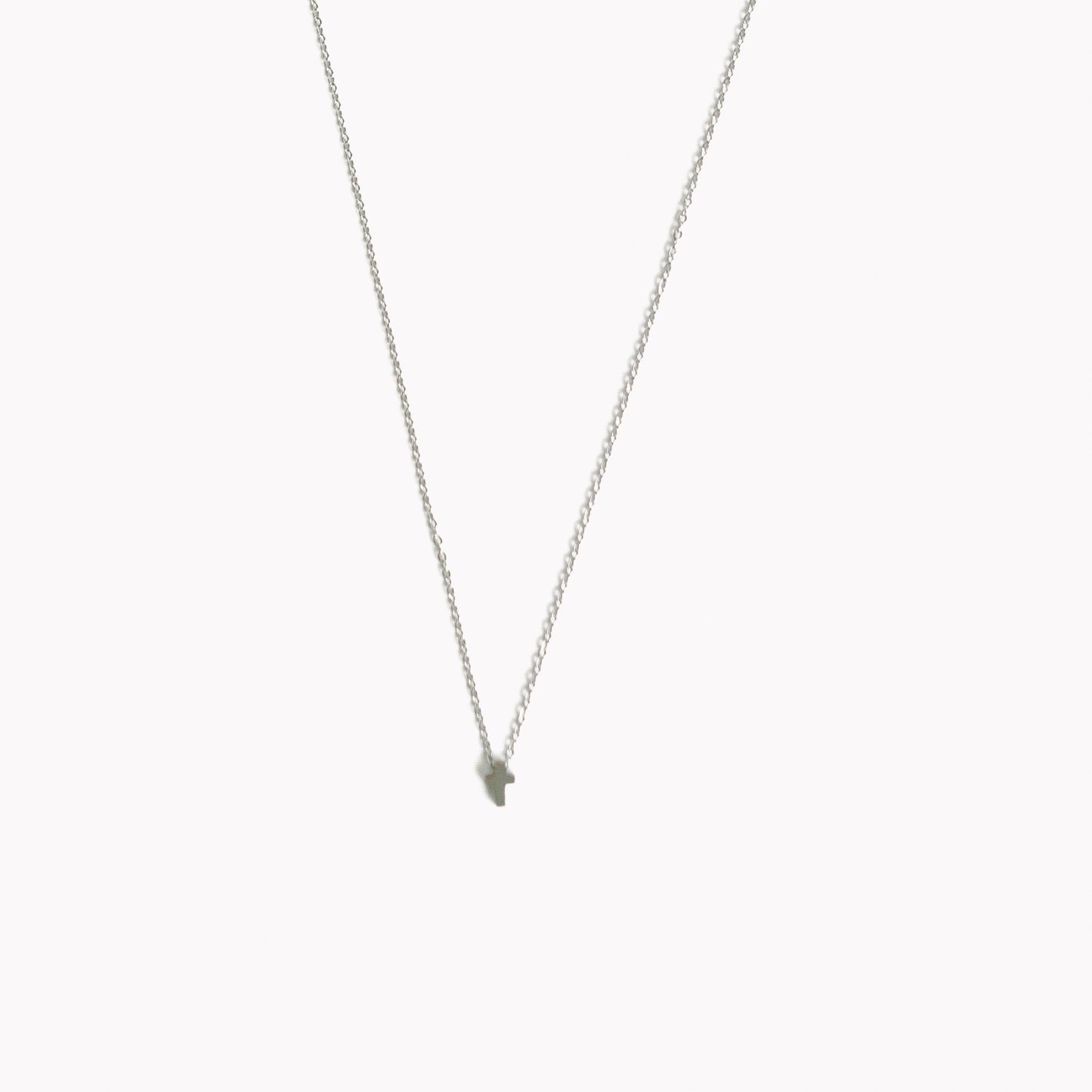 Mini Cross Chain Necklace