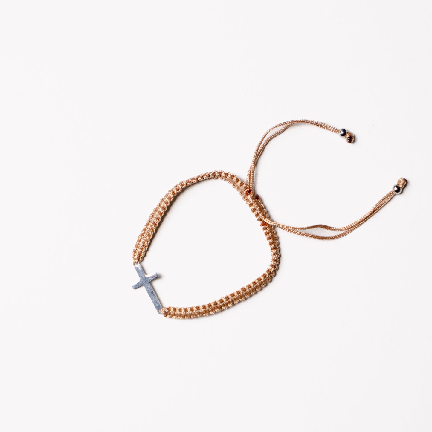 Side Cross Cord Bracelet