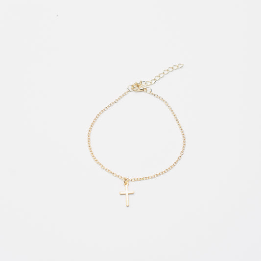 Cross Pendant Anklet